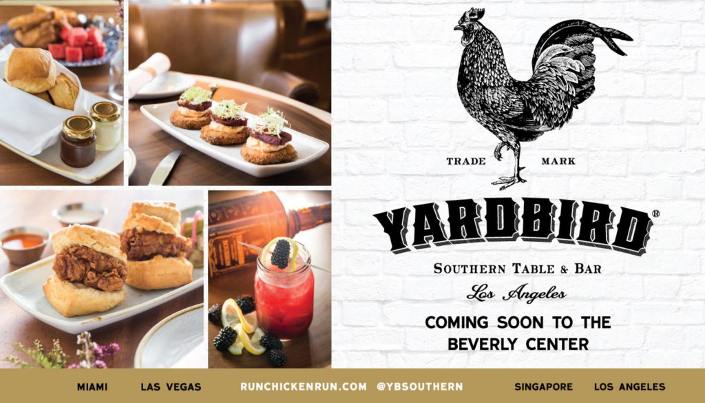 Yardbird Flies into Beverly Center and GlutenFree Market Grows