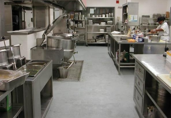 Commercial Kitchens, Best Tiles For Restaurant Kitchen