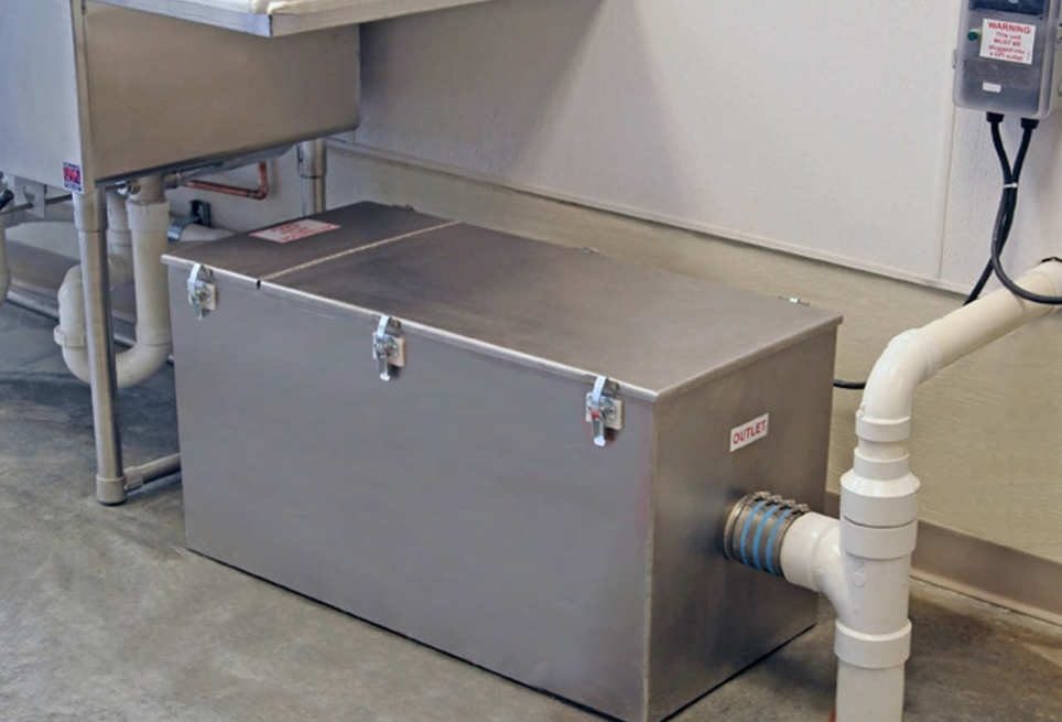 cooking oil disposal, grease trap