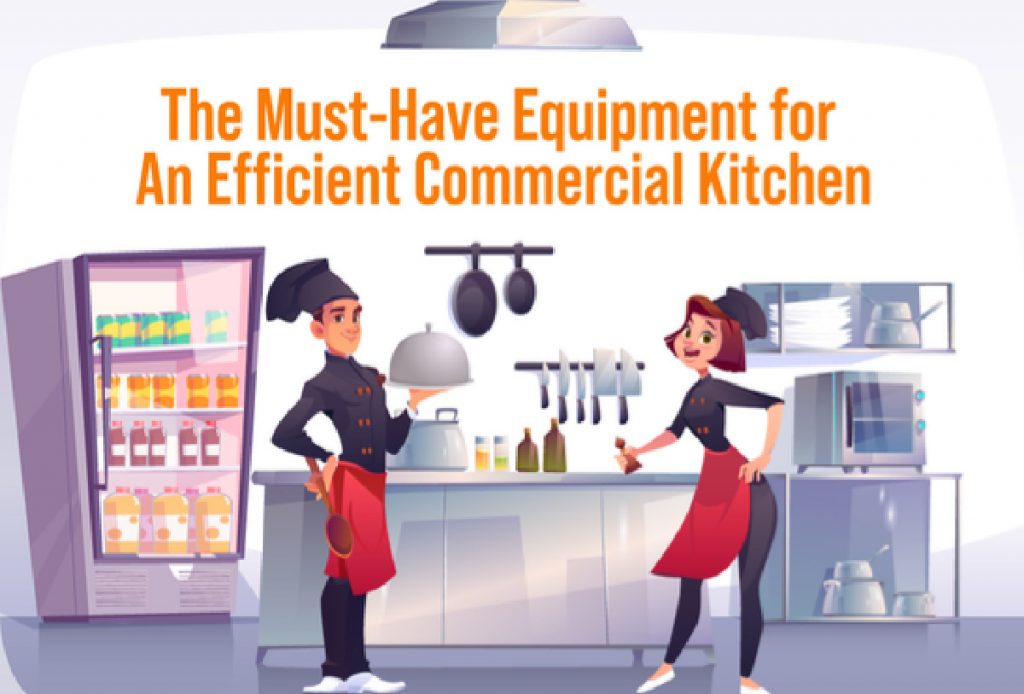 The MustHave Equipment for an Efficient Commercial Kitchen (Infographic) Modern Restaurant